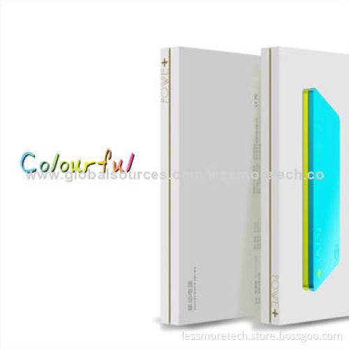 Ultra-thin power bank, 8,000mAh, super-slim design